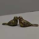 Notakia Cast Iron Bird Heavy Duty Door Stopper - Avoid Drilling Holes with Handle Metal Antique Decorative Vintage Rustic Door Stopper for Office, Home Bedroom and Exterior Doors (2Pcs Bronze Birds)