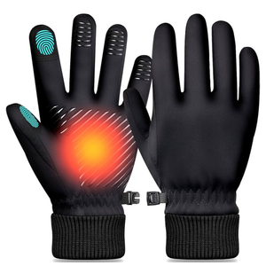 Winter Gloves for Women and Men: Water Resistant Thermal Gloves for Running, Hiking, Cold Weather Touchscreen Gloves for Snow, Outdoor Work. Size L