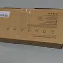 Lamicall Gooseneck Phone Holder Bed - [Nylon Braided] Flexible Arm, Overall Length 38inch, 360 Adjustable Clamp Clip, Overhead Cell Phone Mount Stand for Bed, Blue White