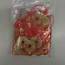 Boao Chinese Fortune Coins Feng Shui I Ching Good Luck Coins Traditional Brass New Year Favor with Red String for Wealth and Success, 5 Styles(20 Pieces)