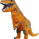 PQ Inflatable Dinosaur Costume Adult, T Rex Costume, Blow Up Dinosaur Costume for Halloween, Inflatable Suits for Adults, T Rex Inflatable Costume, Trex Blow up Costume Adult