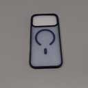 SUPFINE Magnetic for iPhone 17 Pro Max Case (Compatible with MagSafe)(Military Grade Drop Protection) Translucent Matte Shockproof with Anti-Fingerprint Phone Cover 2025,Navy Blue