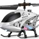 SYMA RC Helicopter, Remote Control Helicopter Airplanes with Altitude Hold, 3.5 Channel, Gyro Stabilizer, Birthday Gift Toys for 4 5 6 7 8 9 10 11 12 Years Old Boys Girls (White)