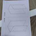 34" W 74" H Shower Glass Panel, Frameless Bathroom Shower Door, Fixed Glass Shower Panel with Clamps, 5/16"(8mm) Thick Clear Tempered Shower Door in Brushed Gold