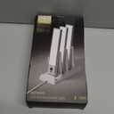 EZVALO Under Cabinet Lighting with Charging Station, Rechargeable Motion Sensor Light Indoor, Dimmable Closet Lights Wireless, 5700K, Motion Activated Under Counter Lights for Kitchen,Pantry(3 Pcs) (Cool White)