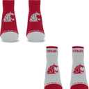 For Bare Feet NCAA Unisex Kids Front and Center Two Pack Ncaa Youth