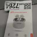 Lenovo E310 True Wireless Stereo Earbuds Bluetooth 5.3 ENC Noise-Cancelling with 13mm Speaker Type-C Charging 20h Battery Life for Music Calls Comfortable Fit Wireless - White