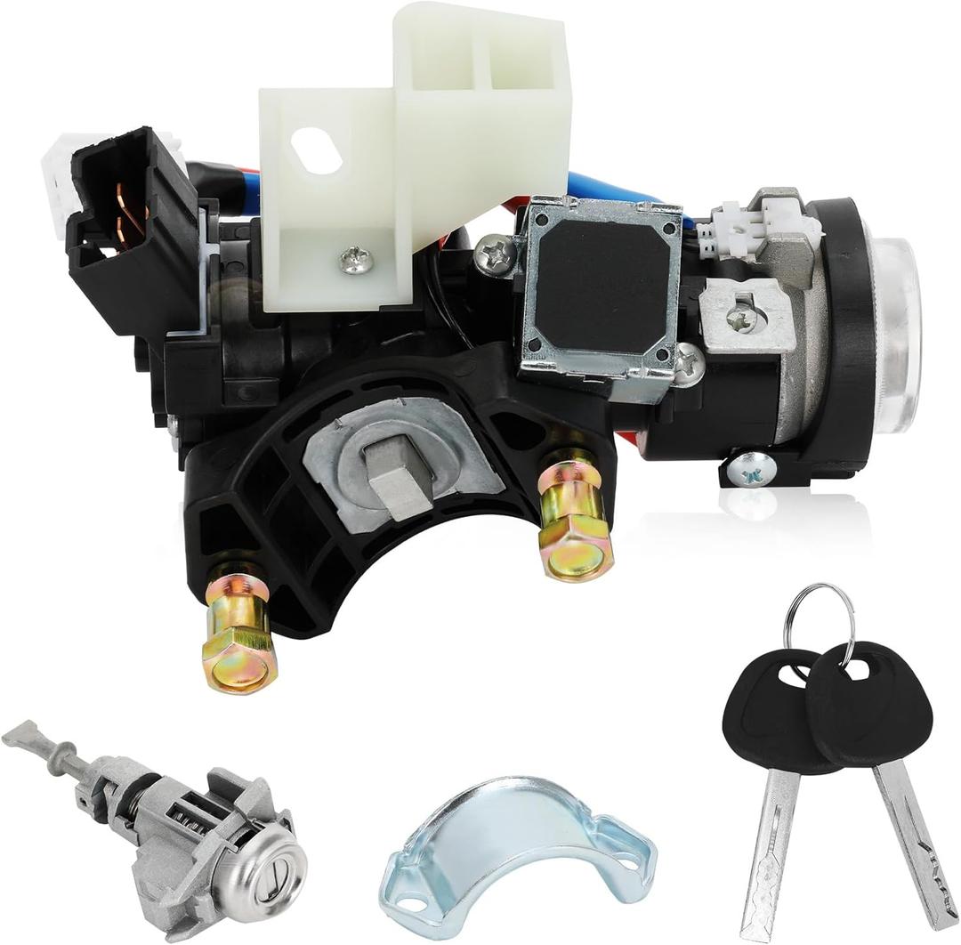 81905-2T040 Ignition Lock Switch Assembly with Door Lock for Kia Optima 2011-2015, with 2 Keys, Replaces 81970-2TA00, 81900-2TD00, Durability Ignition Lock Cylinder Housing Kit