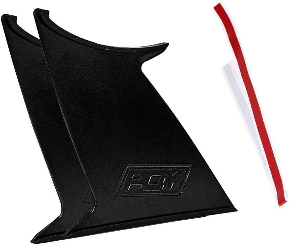 2PCS Spoiler Wing Stabilizer Compatible with Subaru WRX STi Sedan 2015-2019 Spoiler Wing Stiffi Support Rally