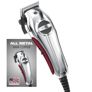 Wahl USA Pro Ultra Quiet High Torque Corded Hair Clipper for Ultra Quiet Operation and Cooler Operating Temperatures, Metal Housing with Bonus Hair Clipping Guard Caddy - Model 3000097