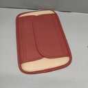 Car Center Console Cover, Microfiber Leather Armrest Cover with Storage Bags & Handmade Stitching, Universal Fit for Most Cars (8.22" x4.92") 