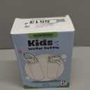 18oz Kids Water Bottle, 2 Pack Insulated Bottles with Stickers, 18/8 Stainless Steel Vacuum Leak Proof Straw Cup for School, Gifts for Boys Girls(Yellowe+Orange)