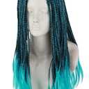 Topcosplay Child Kids Wig Anime Cosplay Wig Halloween Costume Braids Wigs