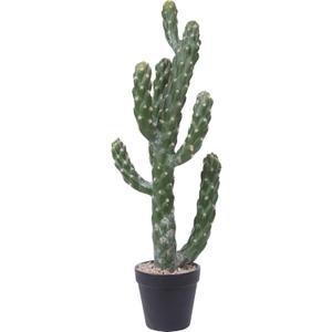 23Inch Artificial Cactus Faux Cacti Fake Cactus Saguaro Potted Plants for Indoor Outdoor Home Offices Store Decoration