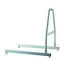 Lumex Versa-Helper Floor Stand for Overhead Bed Trapeze Bar, Gray (Trapeze Handle Sold Separately)