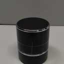 Security WiFi Camera in Bluetooth Speaker with 240 Viewing Angle, Wireless Security Cameras, Dome Cams Phone App, Hd 1080P,Motion Activated for Home Offices Store(2.4G /5G) (Black)