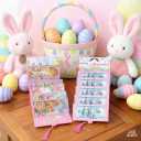 2 x Easter Money Holder with Bunny - 10 Slot Cash Envelope Card for Easter, Birthday, Graduation | Creative Gift for Teens, Kids, Adults, Men & Women (Pink, 1Pcs)