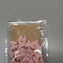 20 Pcs Bowknot Cupcake Toppers Glitter Pink Bow Cake Picks Bridal Engagement Wedding Baby Shower Birthday Party Theme Decoration Supplies (Pink)