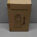 Sump Pump Submersible Water Pump 1HP 4500 GPH Portable Transfer Water Pump Utility Pump for Pool Draining Basement