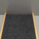 Wooden Foldable Dog Ramp Portable Pet Ramp, Car Ramp with Built-in Handle for Travel, 4 Adjustable Heights 9.8" to 18.1" for Small Dogs