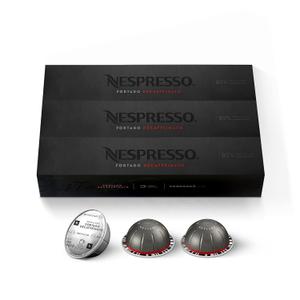 Nespresso Capsules Vertuo, Fortado Decaffeinato, Gran Lungo, 30-Count Coffee Pods, Brews 5.0 oz. (EXP 12/31/25)