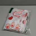 Horaldaily Valentine Tablecloth 6084 Inch Oval, Claws Shaped Love Hearts Washable Table Cover for Party Picnic Dinner Decor (Pink/Red)