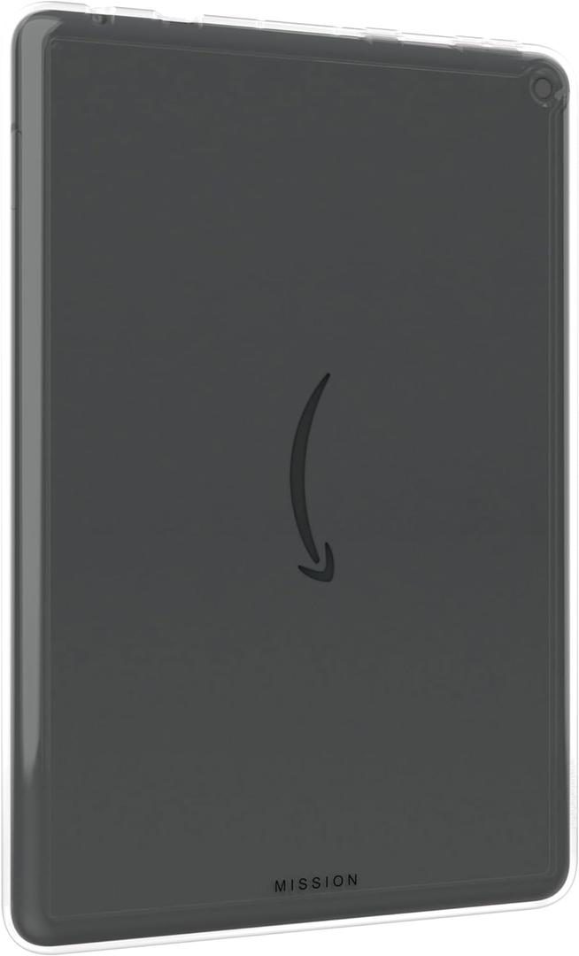 Made for Amazon, Clear Case with Screen Protector for Fire HD 10 (10th Generation, 2021 release) & Fire HD 10 Plus (10th Generation, 2021 release)