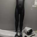 Child Mannequin, Kids Mannequins Full Body 43.3 Inches, Black Children Dress Form Mannequins, Realistic Detachable Manikin Body Display with Metal Base