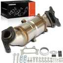 A-Premium Front Catalytic Converter Kit Direct-Fit Compatible with Honda Civic 2006 2007 2008 2009 2010 2011, L4 1.8L, EPA Compliant