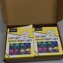 AUSAYE 2Pack Mushroom Night Light Plug in Lamp, Led Lights for Adults Kids Baby Children NightLight Wall Decor Lamp Bedroom Bathroom, Toilet, Stairs, Kitchen, Hallway