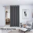 Deconovo Blackout Curtains for Bedroom 96 Inch Long, Living Room 1 Panel, 100"W x 96"L