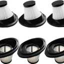 6 Pack Upgrated Hepa Filter Replacement Compatible with VacLife VL188 VL189 Handheld Vacuum Cleaner