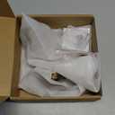 2 Pieces Set Antique Brass Toilet Paper Holder Retro Brass Hand Towel Ring Tissue Roll Paper Hanger Bathroom Hardware Wall Mounted Vintage Bathroom Accessories (Round)