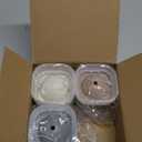 Silicone Ice Ball Mold with Lid, 4 Pack  2.5 Inch Large Sphere Round Ice Maker, Easy Release BPA-Free Silicone Trays for Whiskey & Cocktails, Home Bars & Freezer (Multicolor-Premium)