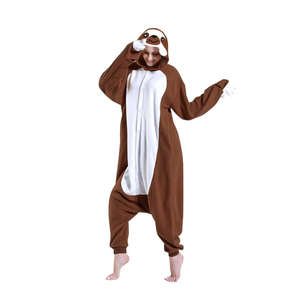 DOITNOW Sloth Pajamas Unisex Adult Jumpsuit Animal Cosplay Costumes
Size L