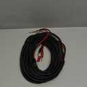 Rockville BN30 14 AWG 100% OFC Copper Banana to Banana Cable, 30ft, Braided Design, Low Signal Loss, for Home Audio and Pro Sound Systems