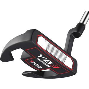 PGM Golf Putter for Men and Women - Anti-Twist Mallet Design with Alignment Guide & Stepped Shaft - Low Center of Gravity for Smooth, Accurate Putts - Right &Left Handed, 35"