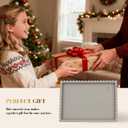 Extra Large Square Concrete Decorative Tray for Coffee Table Tray Decor  Ottoman Tray for Living Room - Bandejas Decorativas  Coffee Table Trays Decorative Centerpiece (Gray)