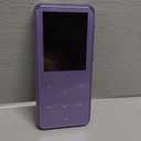 AGPTEK 64GB MP3 Player with Bluetooth, M3 2.4 inch Music Player with Speaker and FM Radio, Touch Buttons, Supports Up to 128GB(Purple)