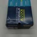 Skechers Womens Go Walk Max Walker Sally (9, Black/White)