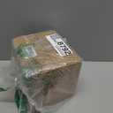 CypherX Wood Tissue Box Cover, Tissue Box Cover Square, Building Blocks Tissue Box Holder with Slide-Out Bottom, Cute Home Decor for Bathroom Living Room Office Kitchen (Yellow, Small)