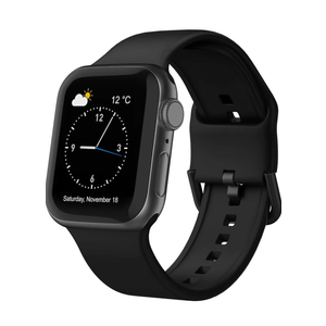 Sport Band Compatible with Apple Watch Bands 49mm 45mm 44mm 42mm, Soft Silicone Wristband Strap with Classic Clasp for iWatch Series 10 9 Ultra SE 8 7 6 5 4 3 2 1 for Women Men