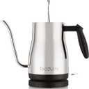Bodum 34oz Bistro Gooseneck Electric Water Kettle, Pour Over Coffee & Tea, Brushed Stainless Steel