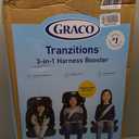 Graco Tranzitions 3-in-1 Harness Booster Car Seat, Proof | 3 Modes of Use: Harness, Highback & Backless Belt-Positioning Booster; Adjustable Headrest & Harness, Lightweight & Portabler Seat, Proof