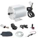 48V Go Kart Motor Assembly 1000W Electric Brushless DC Motor System 3500RPM with 30A BLDC Control Unit Handlebar Twist Grip Control (48V1000W Set with Mounting Bracket)