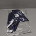 QIXING Women's Summer Casual Loose Chiffon Flowy Tops Elegant Blouses (Medium, 05-navy Blue)