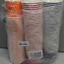 LITOPAK 120 Pack 12 oz Ice Cream Cups, Disposable Dessert Cups for Cold or Hot Food, Coloured Paper Dessert Bowls for Soups, Sundaes, and Ice Cream