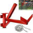 Heavy-Duty Log Cutting Support, Toothed Fixed Log Cutting Bracket
