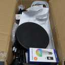 FRIDEKO HOME Floor Lamp, Color Changing Ambient Lighting for Living Room & Gaming Decor, Smart Standing Lamp with App & Remote Control, Tall Corner Lamp for Bedroom, 9W 800LM, Foot Switch, Beige Shade (Beige 1_Pack)