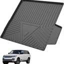 Elsetyler Custom Fit for Cargo Liner Land Rover Range Rover 2013-2025 - Black TPE All Weather Heavy Duty Waterproof Rear Cargo Tray Trunk Floor Mat Protector